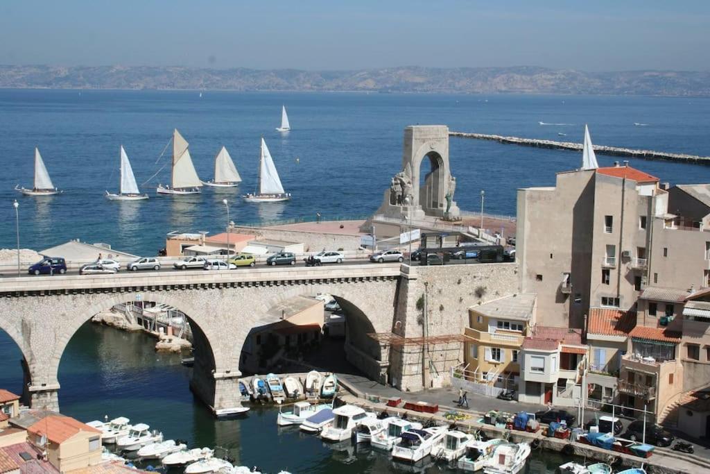 Grand Large Sur La Corniche Marseille Par Conciergerie By Sam Appartement Buitenkant foto