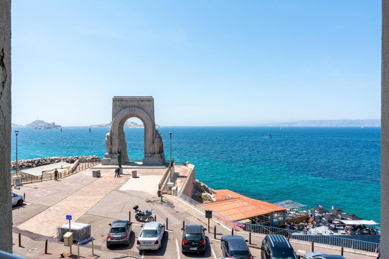 Grand Large Sur La Corniche Marseille Par Conciergerie By Sam Appartement Buitenkant foto